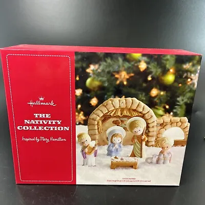 Hallmark 2012 The Nativity Collection Manger 6 Pc Set Mary Hamilton Christmas • $24.99