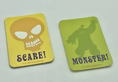 1999 Scooby-Doo Mystery Mansion Board Game Replacement Monster & Scare Cards • $7.99