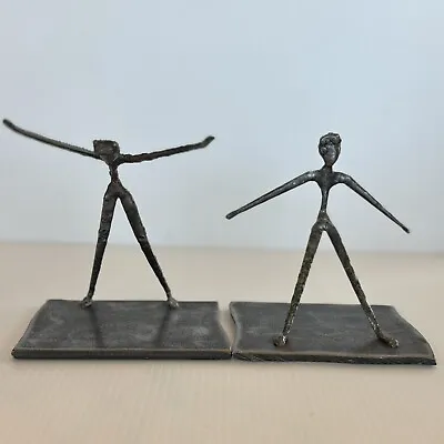 McPhail Collection Metal Art Sculpture/Book Ends • £63.28