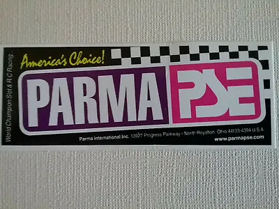 PARMA PSE - NEW Large Sticker / Decal 12  X 4.5  Parma America's Choice ! • $12.99