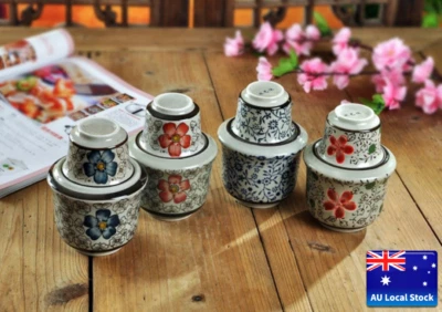 3 Piece Japanese Style Personal Sake Set For Warming And Chilling In 4 Colors • $29.95