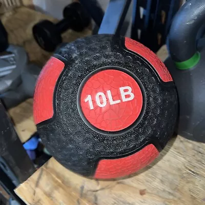 10LB American Barbell Weighted Medicine Ball Core Workout Fitness Exercise • $29.99