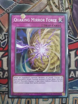 Quaking Mirror Force Common Mixed Sets/Editions Near Mint Condition Yugioh  • £1.59