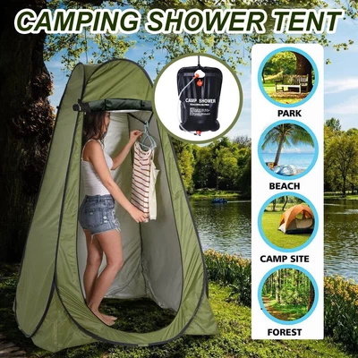 $16.99 • Buy 2022 New Portable Pop Up Outdoor Camping Shower Tent Toilet Privacy Change Room