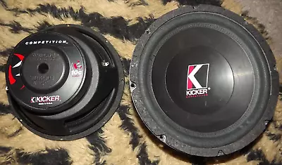 Very Rare Awesome Kicker Competition 10  Subwoofers. 10C 4 Ohm. Great Condition. • $122.50
