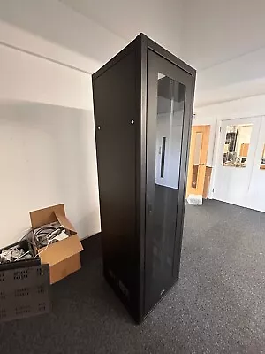 42U Data Rack Cabinet For IT Network Server Rack Coms Cabinet Great Condition • £200