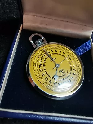 £50 • Buy Raketa Cal. 2608 OLD Stock Vintage Russian USSR Polar Pocket Watch Rare 24 Hours