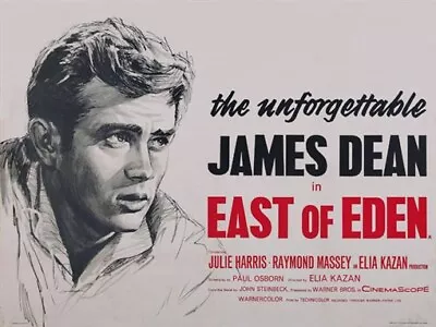 East Of Eden (1955) James Dean Movie Poster Print  • £6.26