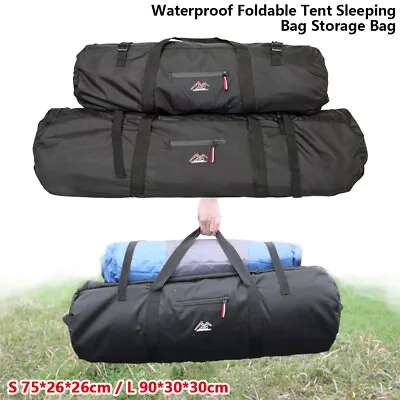 Foldable Tent Sack Portable Camping Sleeping Bag Storage Bags Outdoor Waterproof • £13.19