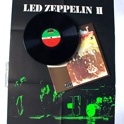 Vintage Japan Led Zeppelin Ii Two Vinyl Lp Poster Nm Rare • $111.99