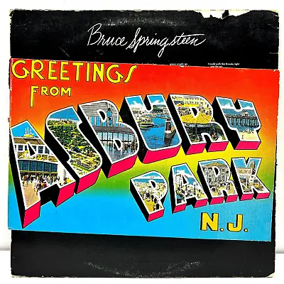 $11.99 • Buy Greetings From Asbury Park Bruce Springsteen 1979 Vinyl Columbia Records