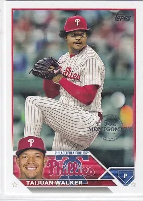 2023 Topps Baseball Montgomery Club Parallel Philadelphia Phillies Team Set • $11.99