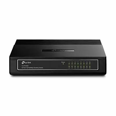 TPLINK Ethernet Network 16 Port Switch TP Link Lan Desktop Office Home Internet • £33.66