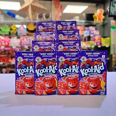 £10.99 • Buy Kool Aid Berry Cherry 0.17oz (4.8g) X 10 Sachets USA Import