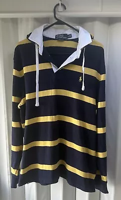 Ralph Lauren Hooded Polo Size L (IC) • $38.50