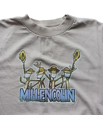 Vintage 90s Millencolin 1997 T-shirt Skateboard Rock Hardcore Ska Pop Punk NOFX • $69