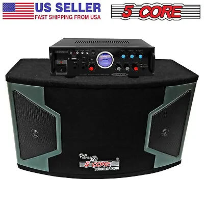 5Core 400W 8  Car Truck STEREO Speakers With 300W 2CH Amplifier Combo Package • $59.99