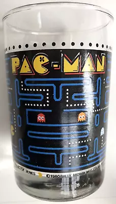 Pac Man PACMAN Glass Bally Midway Arbys Collector Series Vintage Game 1980 10 Oz • $10.85