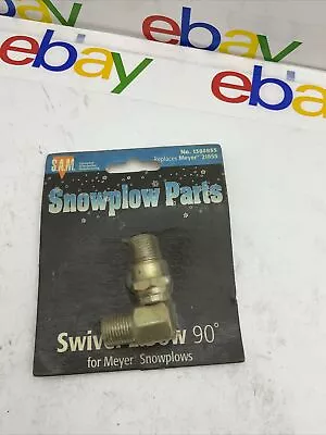 S.A.M. 90 Degree Swivel Elbow Part Number 1304055 (Meyer 21855). Snowplow Parts • $11.99