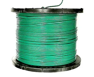  25' Ft Mtw Machine Tool Primary 10 Awg Gauge Green Copper Stranded Ground Wire • $19.92