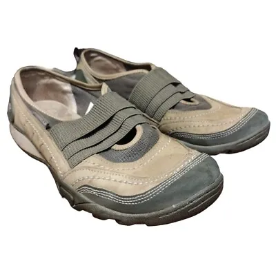 Merrell Shoes Women's 8.5 Mimosa Band Dusty Olive Green Slip-On Mary Jane • $18.95