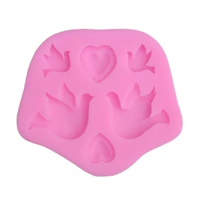 Soap Molds Silicone Craft Mold Handmade Soap Craft 3D Cartoon Cute Peace For Dov • £6.17