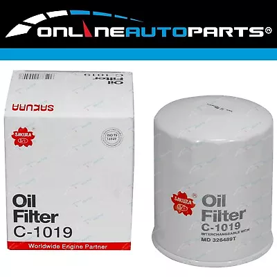 Sakura C1019 Engine Oil Filter - Substitute For Ryco Z313 + OE 1230A114 • $17.95