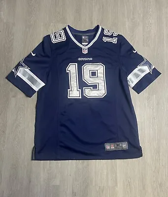 Nike NFL On Field Dallas Cowboys Jersey Mens Size Medium Miles Austin #19 Blue • $29.99