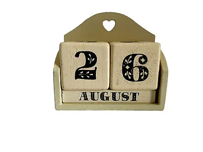 £9.99 • Buy Wooden Calendar Blocks