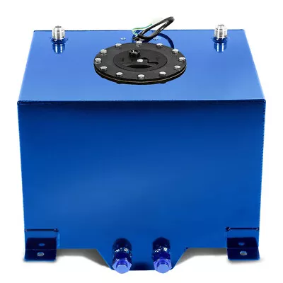 Aluminum 8-Gallon Lightweight Fuel Cell Gas Tank Blue With Level Sender • $72.99