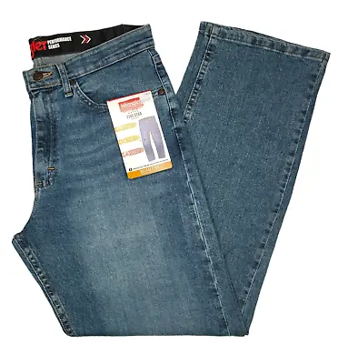 Wrangler #11397 NEW Men's Relaxed Fit Performance Series Stretch Jeans • $27.99