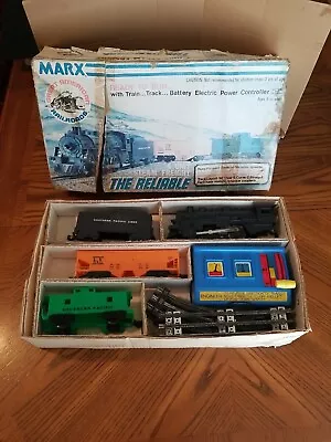 Marx Ready To Run 4 Unit Steam Freight Train Set 2905 The Reliable O Scale Gauge • $69.99