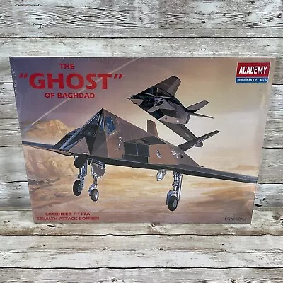 ACADEMY  1/72 Scale F-117A  The Ghost Of Baghdad  Plastic Model Kit Sealed • $27.95