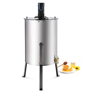 Electric Honey Extractor 2/3/4 Frames Beekeeping Supplier Beehive Spinner 140W • $372.99