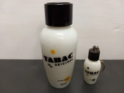 Vintage Tabac Original After Shave Lotion 50ml And 10ml With Key Ring  • £15