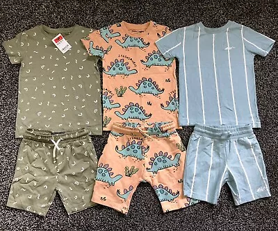 Boys Clothes Bundle Size 3-4 Years All Next Shorts T-Shirts Sets • £2.20
