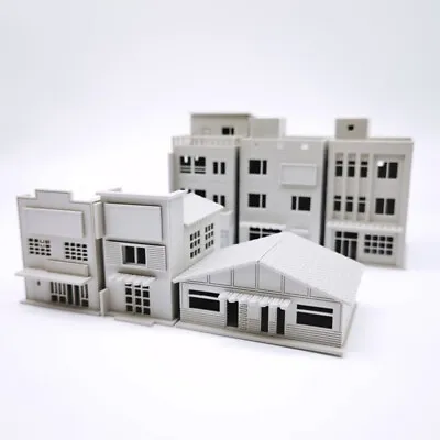 1/64 1/87 1/150 S HO Scale Buildings Style Train Railway Modern Model House DEF • $16.99