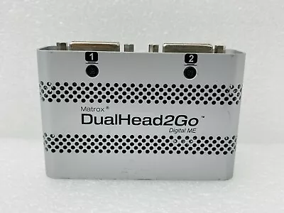 Matrox Dual Head2go Digotal Me  D2g-dp2d-mif / Used • $69.99