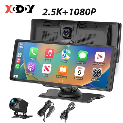 $169.98 • Buy 10.26  Dash Cam Carplay 2.5K Reversing Camera Wireless Android Auto FM Bluetooth
