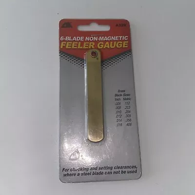 CTA A320 6 Blade Non-Magnetic Feeler Gauge Free Shipping! • $5