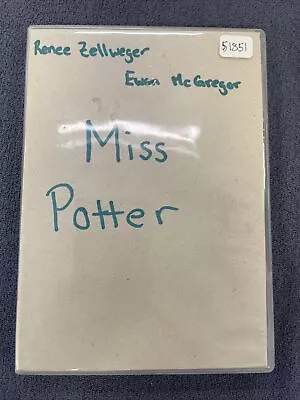 Miss Potter (DVD 2006) - Previously Rented • $1.04