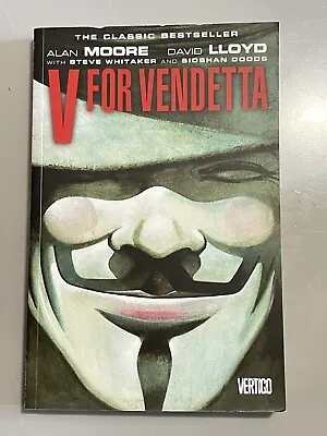 V For Vendetta (DC / Vertigo TPB 2005) Alan Moore David Lloyd TPB New • $15