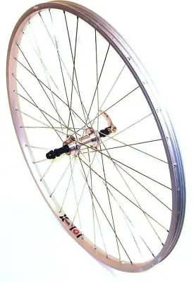 700c  Rear Wheel Alloy Silver Freewheel Type Hybrid Comfort Bike QR 135mm Hub • $59.75