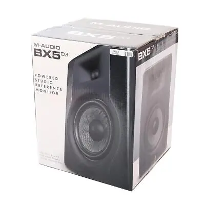 M-Audio BX5 D3 5  Powered Studio Reference Monitor Speaker - SKU#1748956 • $117