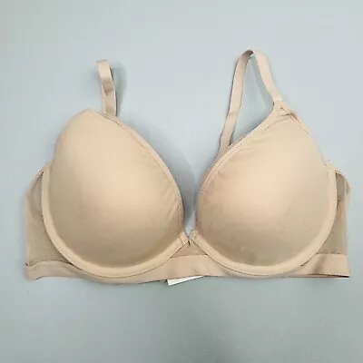 Maidenform T-Shirt Bra 36C Mesh Lace Lined Underwire Adjustable Strap 9300 • $18