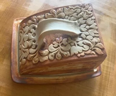 Quantock Pottery Cheese Dish • £15