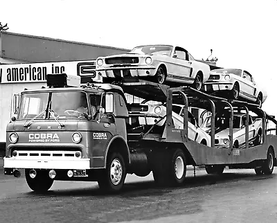 SHELBY Mustang COBRAS On Car Carrier Photo  (221-E) • $11.77