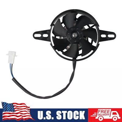 Motorcycle 12 Volt Radiator Thermal Cooling Fan For Honda CRF250R CRF450R CR250 • $37.99