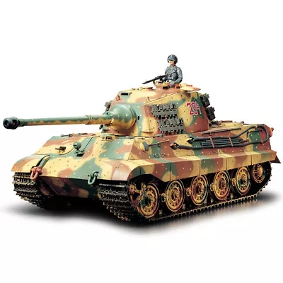 Tamiya 56018 1/16 King Tiger German Heavy Tank Production Turret Full Option Kit • $877.10