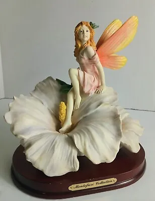 Montefiori Collection Fairy Pixie On Lily Flowers Italy Design Rare • $145